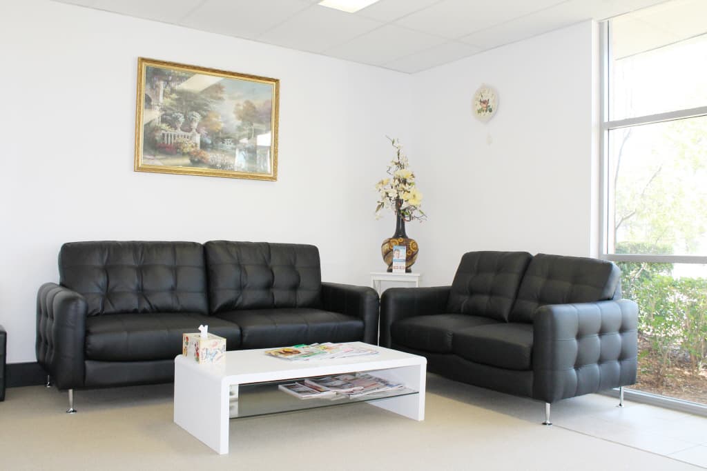 Modern dental practise interior